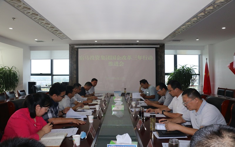 bv伟德国际1946集团召开国企改革三年行动推进会(图1)