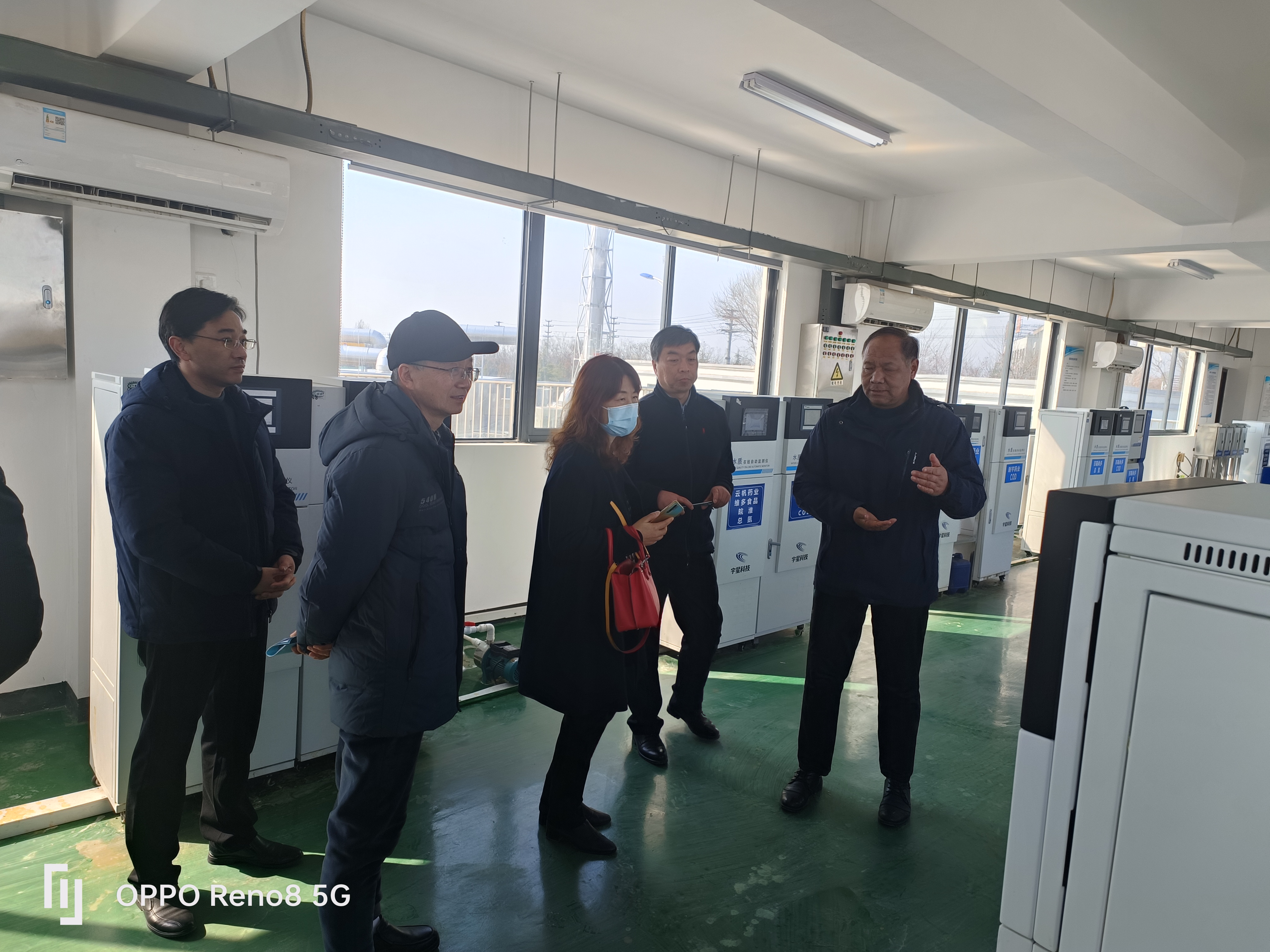 淮河流域生态环境监督管理局、河南省生态环境厅调研组莅临皖创环保调研指导工作(图1)