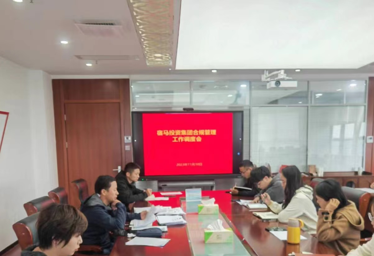 bv伟德国际1946集团召开合规管理工作调度会(图1)